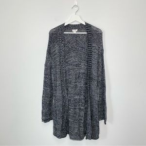 CASLON | Long Marled Cardigan | S